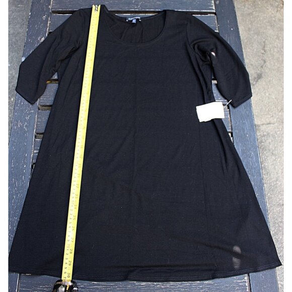 Eileen Fisher NWOT - Scoop Neck Tunic, Layering Dress in Viscose Jersey, Med - Picture 6 of 9